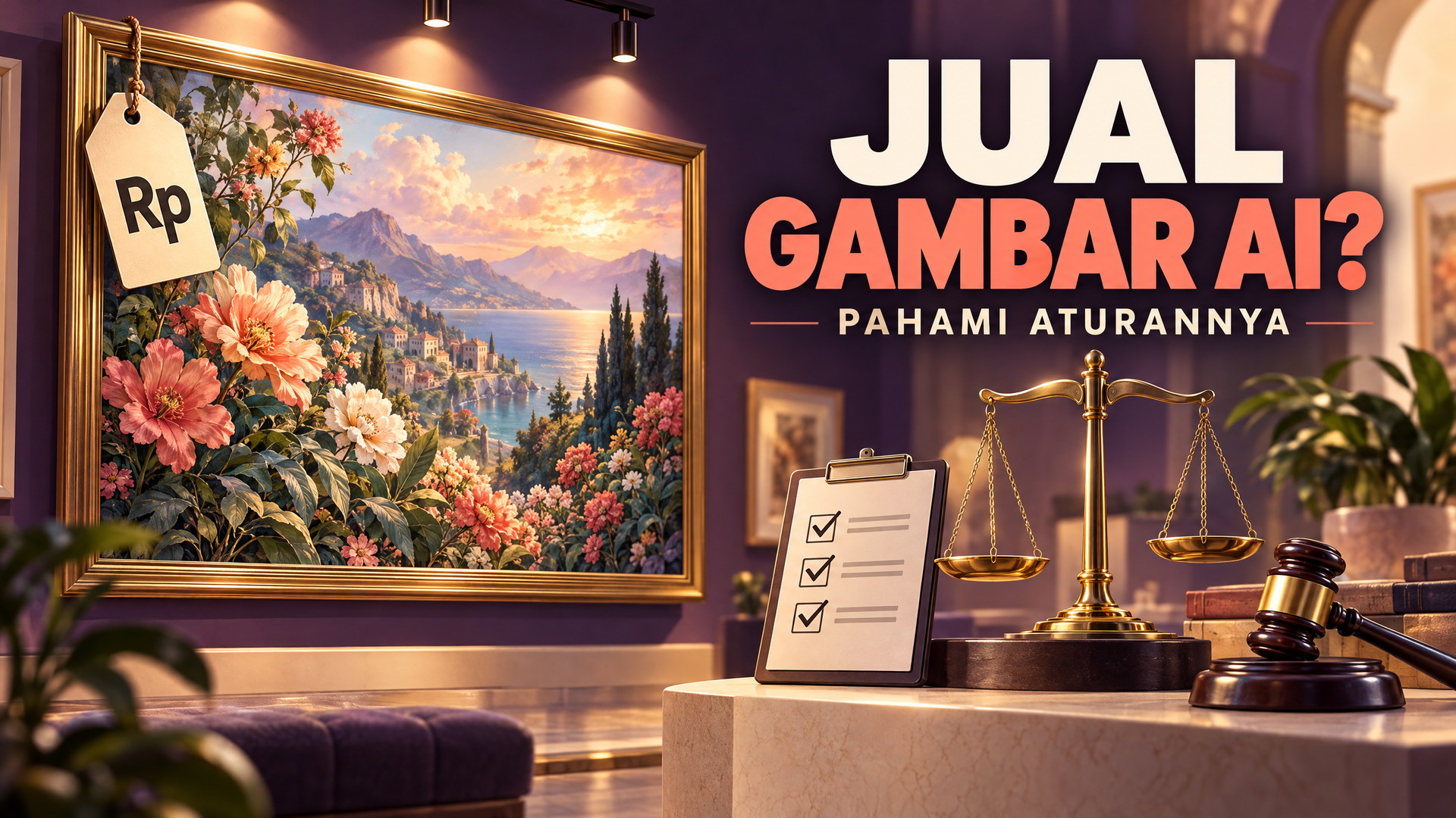 Apakah Gambar AI Boleh Dijual? Ini Aturannya