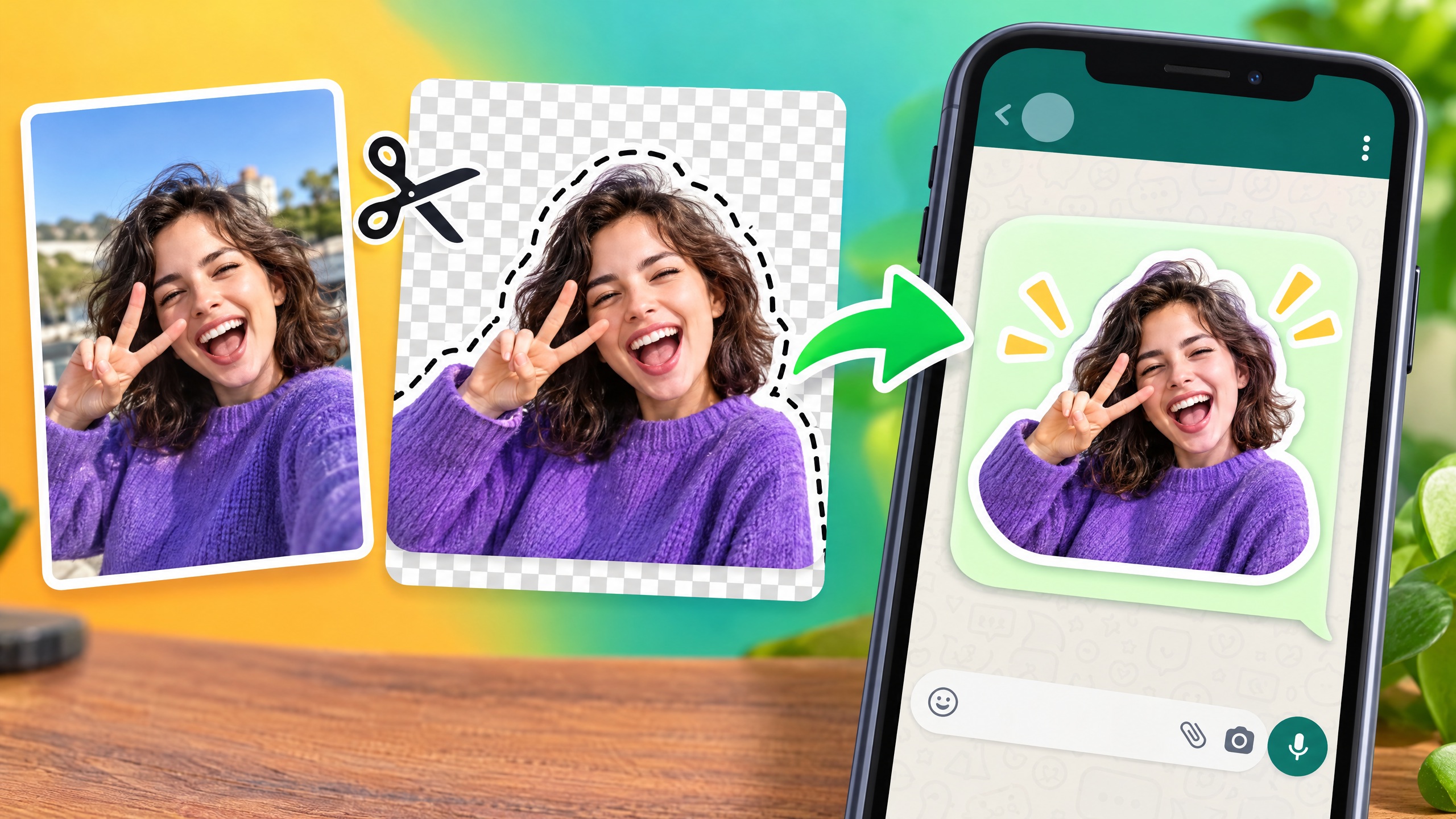 Cara Bikin Stiker WhatsApp dari Foto dengan AI