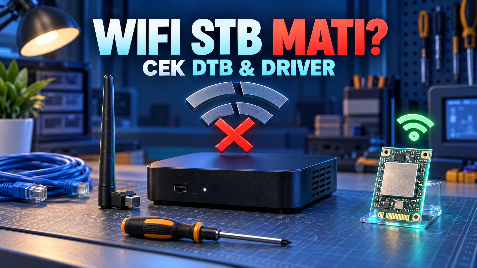 Cara Memperbaiki WiFi STB Armbian Mati