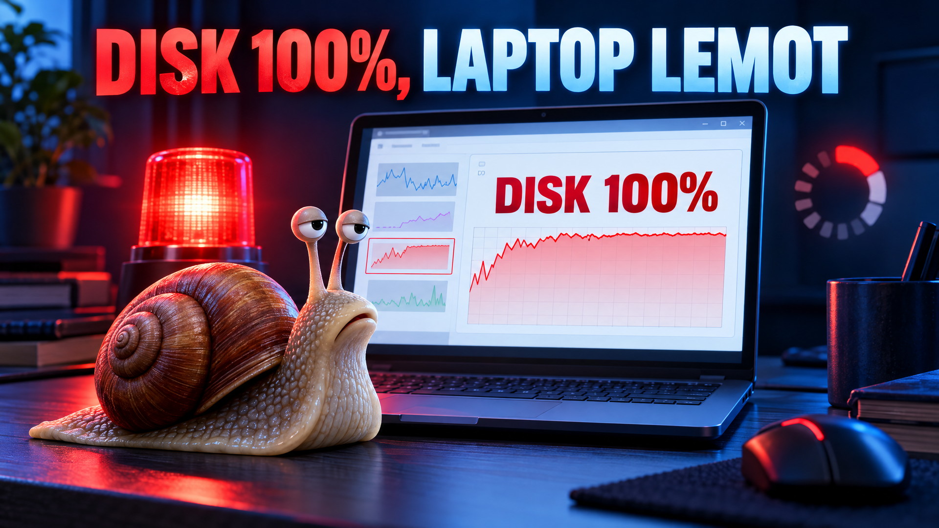 Cara Mengatasi Disk 100% Windows yang Lemot