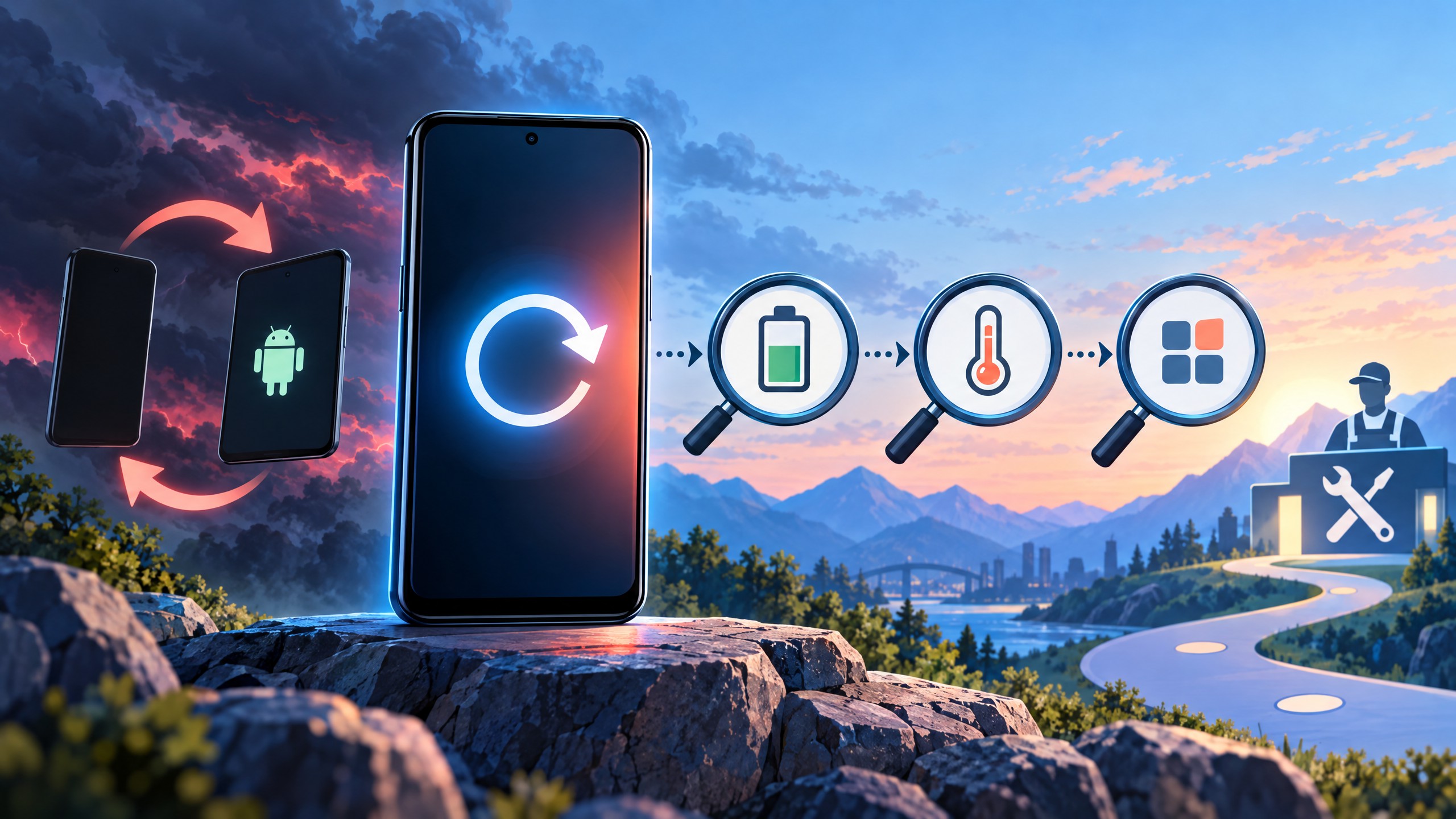 Android Restart Sendiri? Cek Penyebab dan Solusinya
